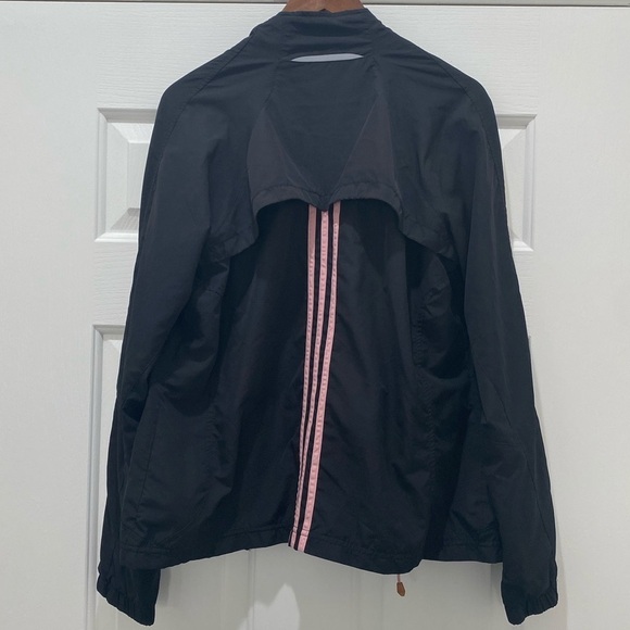 Adidas Black Track Jacket, L - Picture 2 of 5